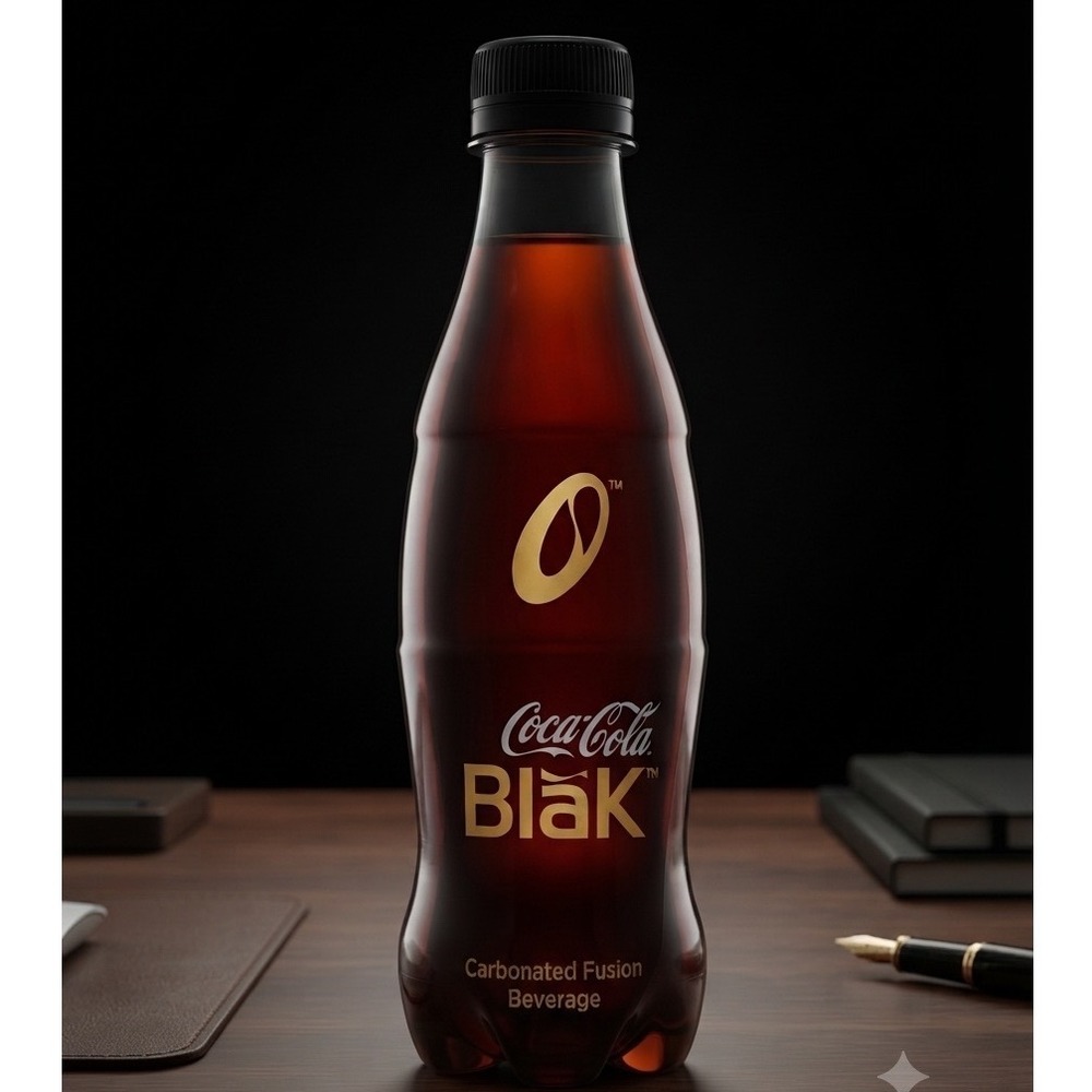 Vintage 2006 Coca-Cola Blak Coffee Soda Bottle 8oz Collectible‎ Unopened